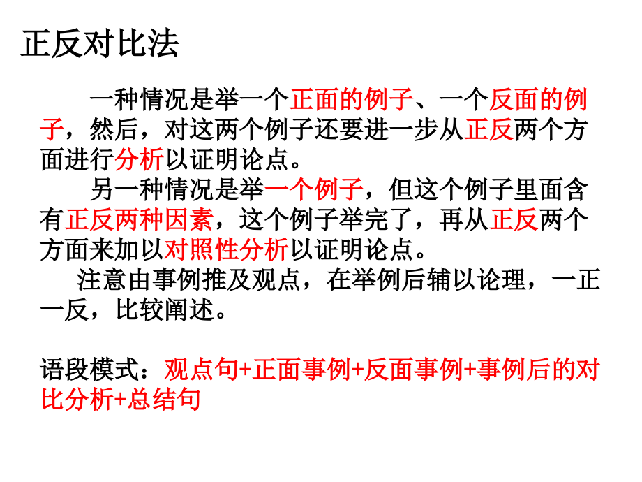 2020高考语文常见论证方法兼事例汇总 (共130张PPT)_第4页