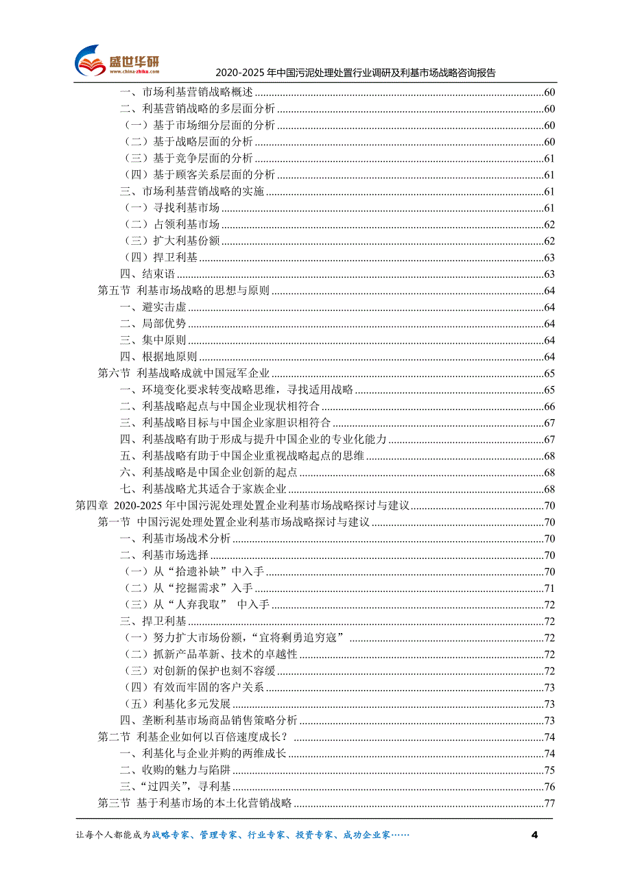 2020-2025年中国污泥处理处置行业调研及利基市场战略咨询报告_第4页