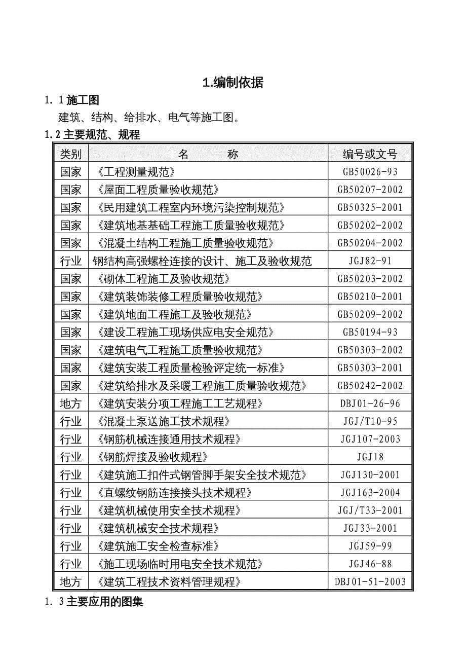 {企业组织设计}呼和浩特浩源碳纤维公司施工组织设计_第5页