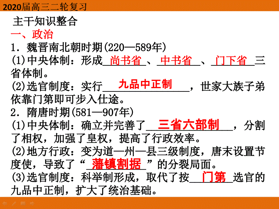 高三历史二轮通史复习限时集训题：第2讲%E3%80%80魏晋南北朝时期：民族交融的发展与统一多民族封建国家的巩固_第4页