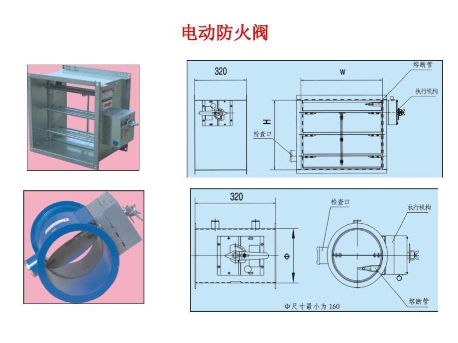 1防火阀的规格及设置简介-_第5页