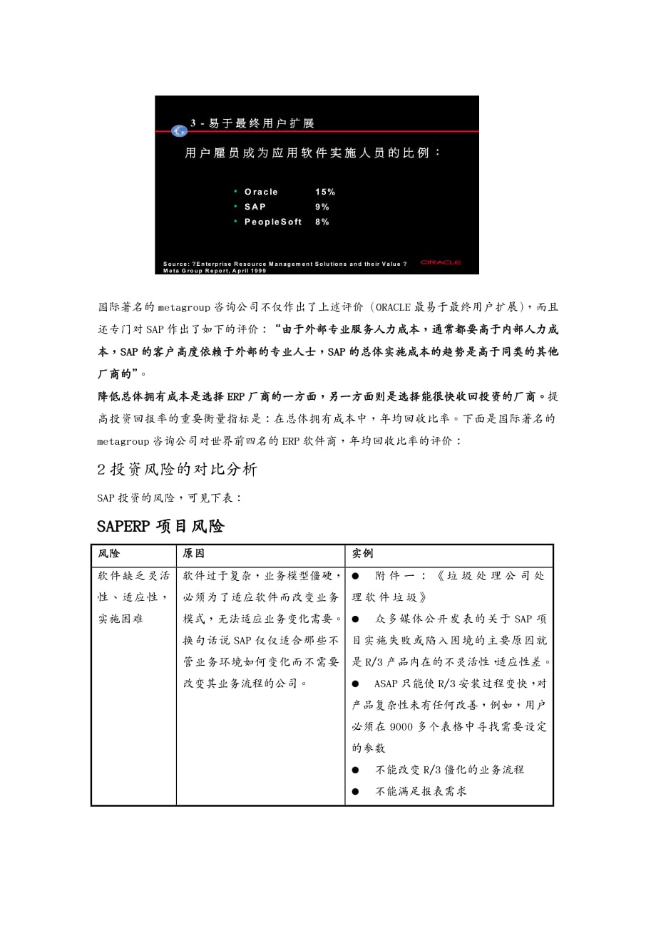 Oracle管理ORACLE与SAP的对比分析_第4页