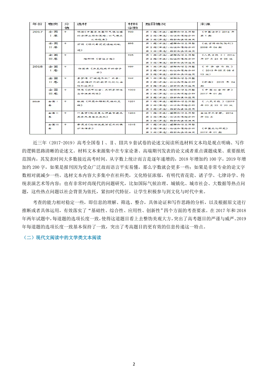 9：2020年高考语文命题趋势分析_第2页