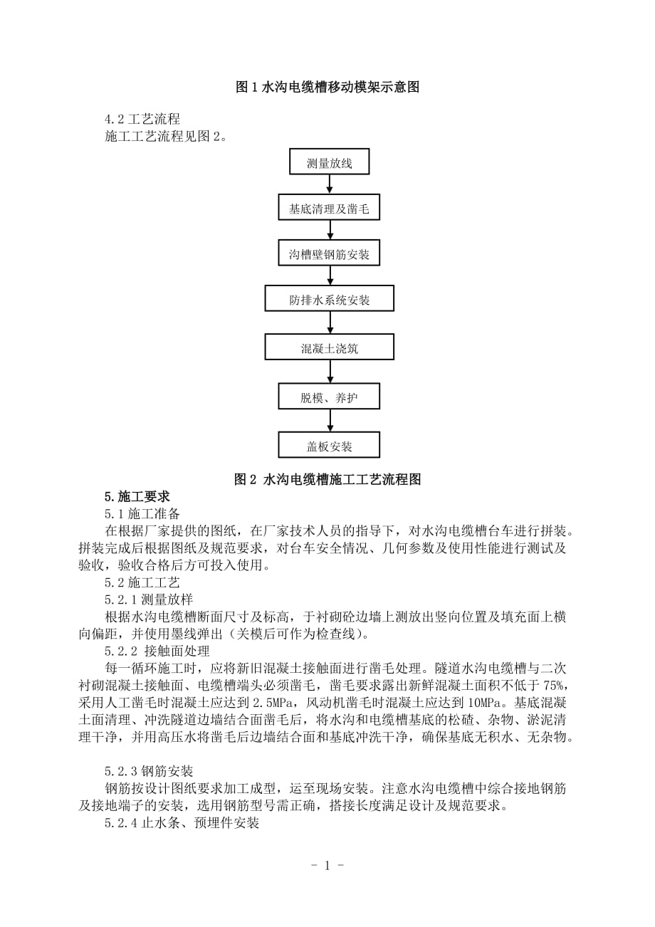 隧26水沟电缆槽移动模架施工作业指导书（中铁上海局）_第2页