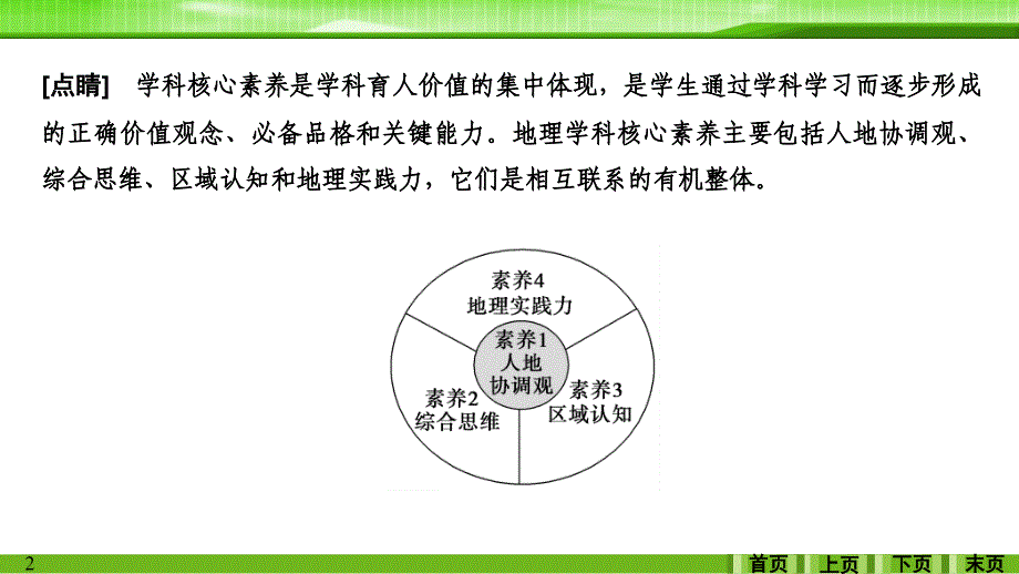 新课标高考地理二轮复习（课件）%E3%80%80透视高考命题中的核心素养(共28张PPT)_第2页