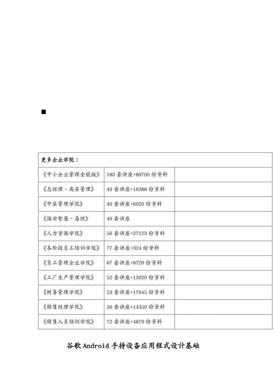 设备管理谷歌手持设备应用程式设计基础论述_第2页