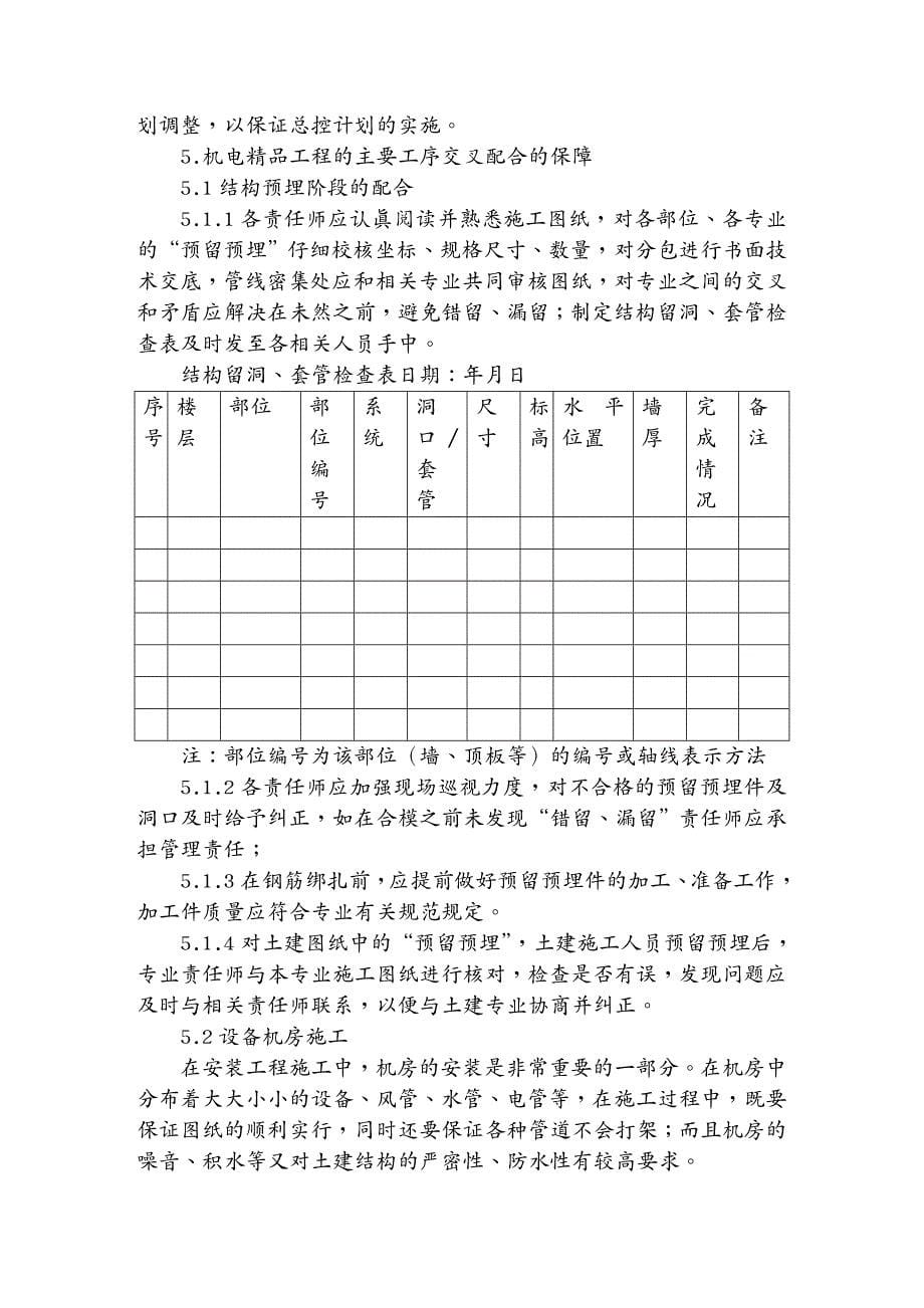 品质管理质量控制机电安装质量控制全面_第5页