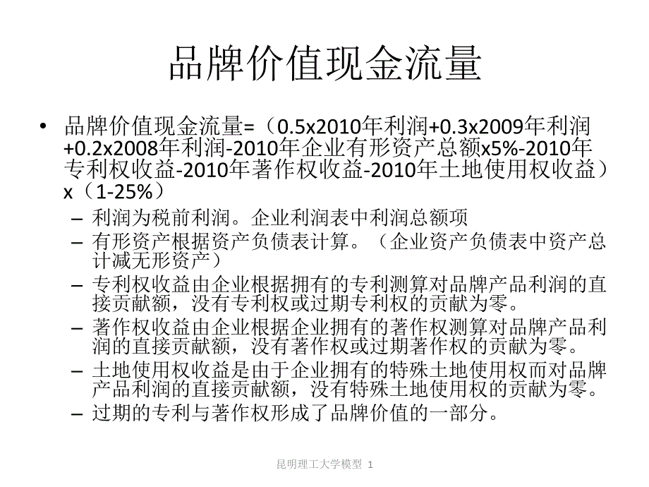 品牌价值测算模型说明――河南课件_第3页