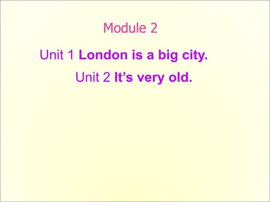 外研版四年级英语下册单词词组句型Module 课件_第5页