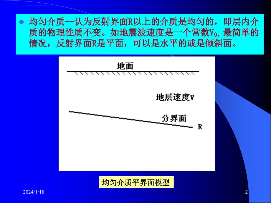 多个界面地震波时距曲线课件_第2页