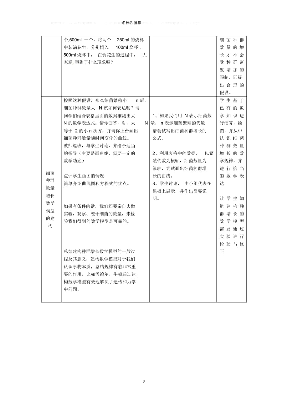 湖北省高中生物《种群的结构》名师精选教案_第2页