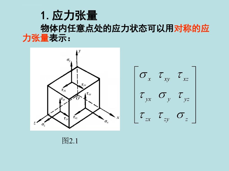 塑性力学课件 应力应变状态 考试必备_第2页