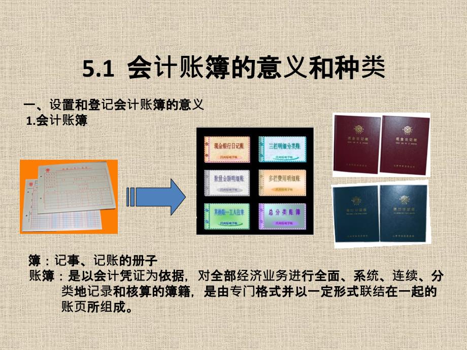 基础会计教程PPT会计账簿课件_第2页