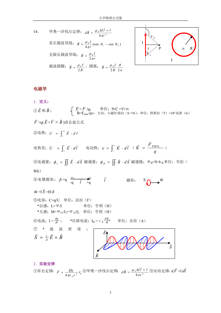 大学物理公式全集.doc-_第3页
