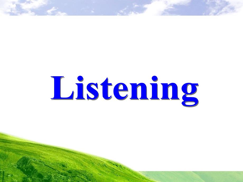 外研版必修一Module4_Listening__speaking__writing课件_第3页