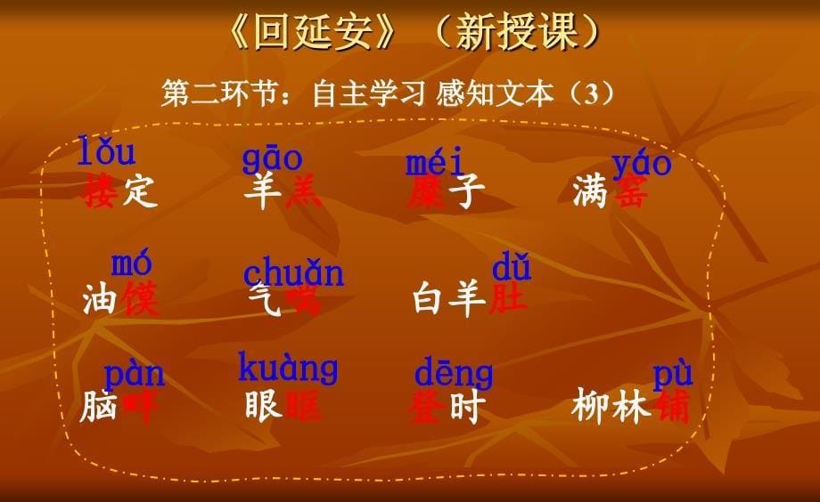 部编版八下语文1.2 回延安 课件(共21张PPT)_第5页