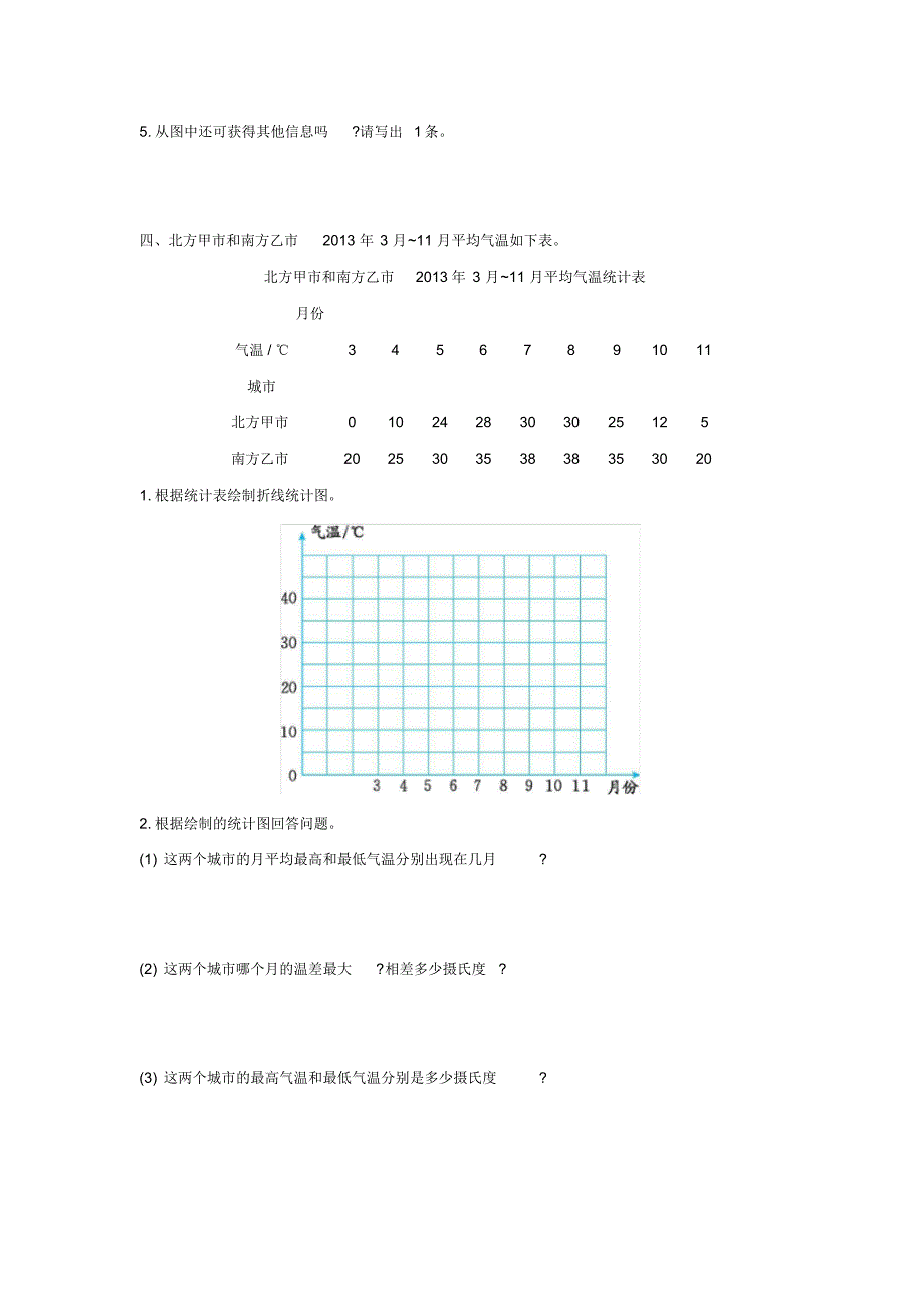 人教版五年级下册数学第七单元测试卷(二)(含参考答案)_第2页