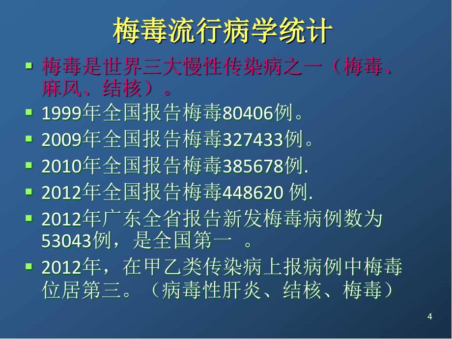 梅毒的实验室诊断与临床意义幻灯片_第4页