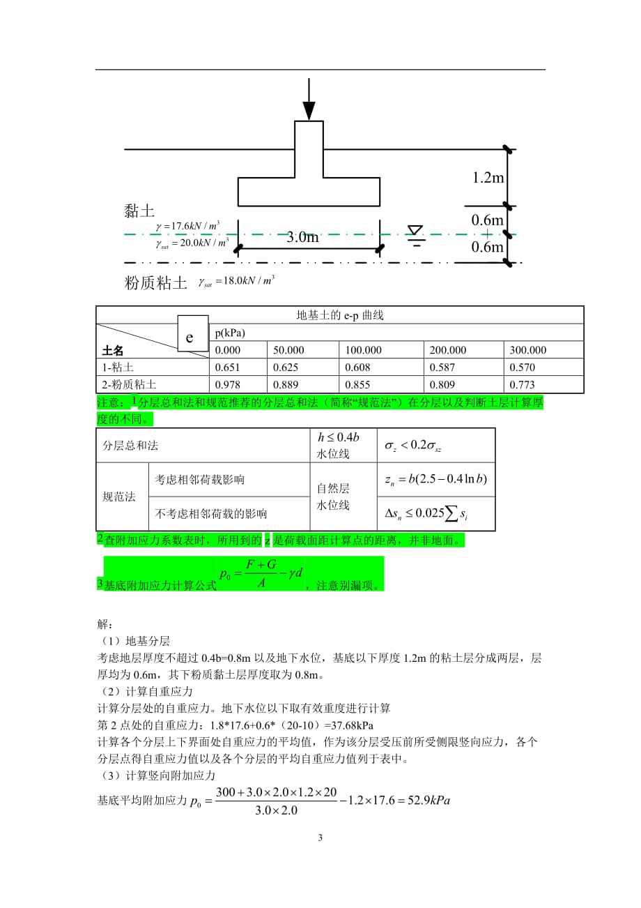 2020年整理土力学第五次作业答案.doc_第3页