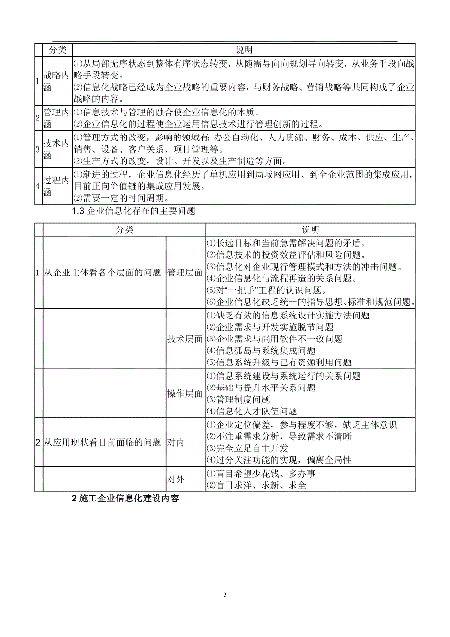 2020年整理施工企业信息化建设总体规划指南.doc_第2页