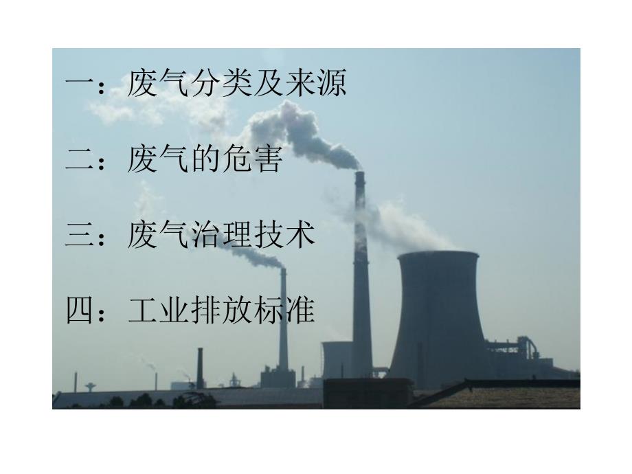 工业大气污染治理技术课件_第3页