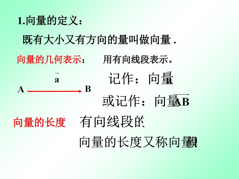 平面向量的基本概念汇总课件_第3页