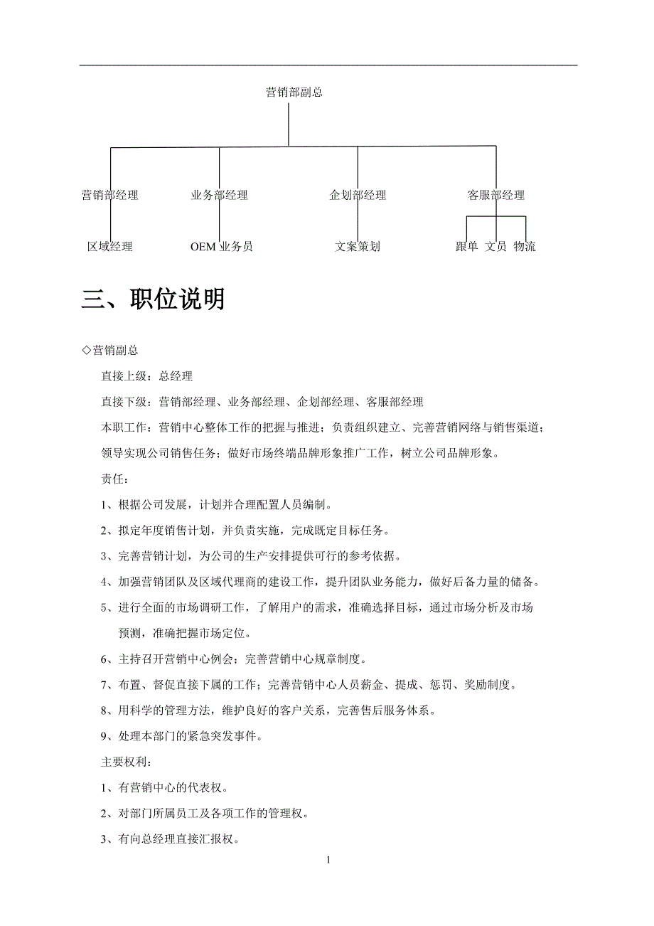 2020年整理营销中心管理制度.doc_第2页