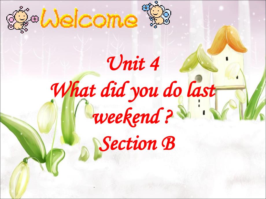 What-did-you-do-last-weekend-sectionB精ppt课件_第1页