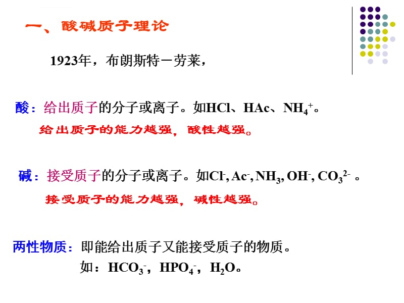 大学教材《无机及分析化学》PPT之07-解离平衡课件_第3页