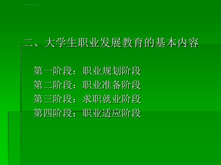 大学生职业发展教育导论第一章课件_第3页