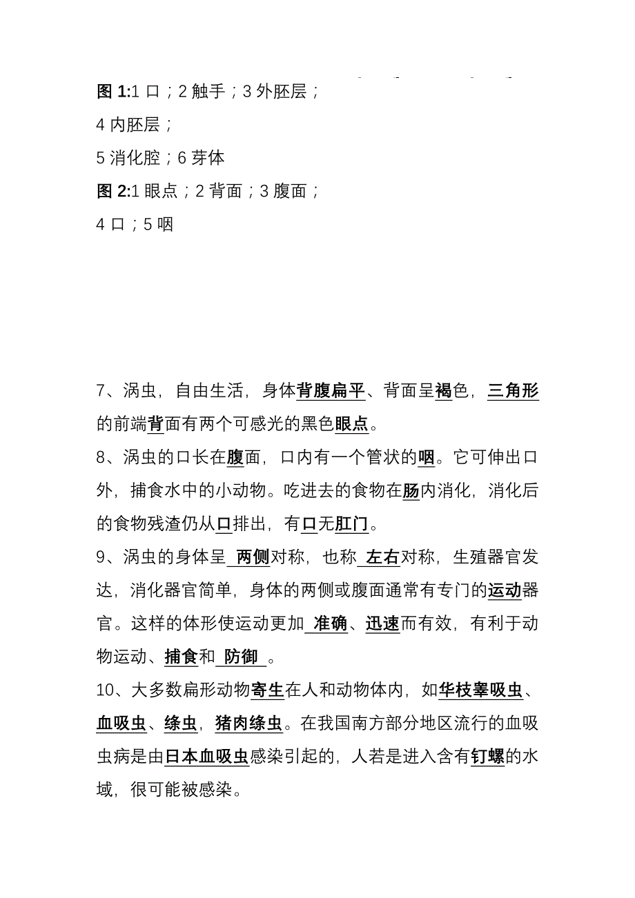 2018年人教版生物八年级上册知识点总结_第2页