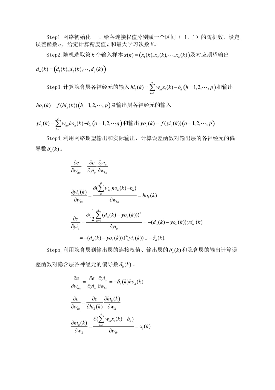 数学建模BP神经网络论文正稿_第2页