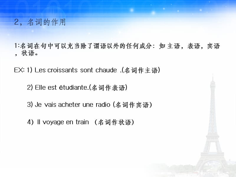 初级法语语法总结ppt课件_第5页