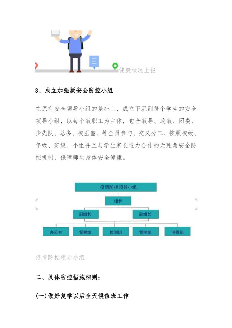 学校秋季开学复学疫情防控方案细则_第2页