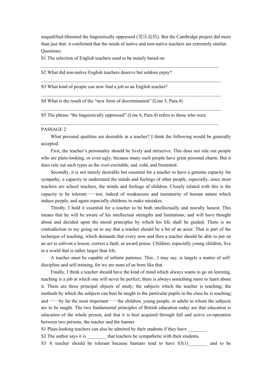 大学体验英语综合教程课堂辅导Book4Unit5-跟踪训练_第3页