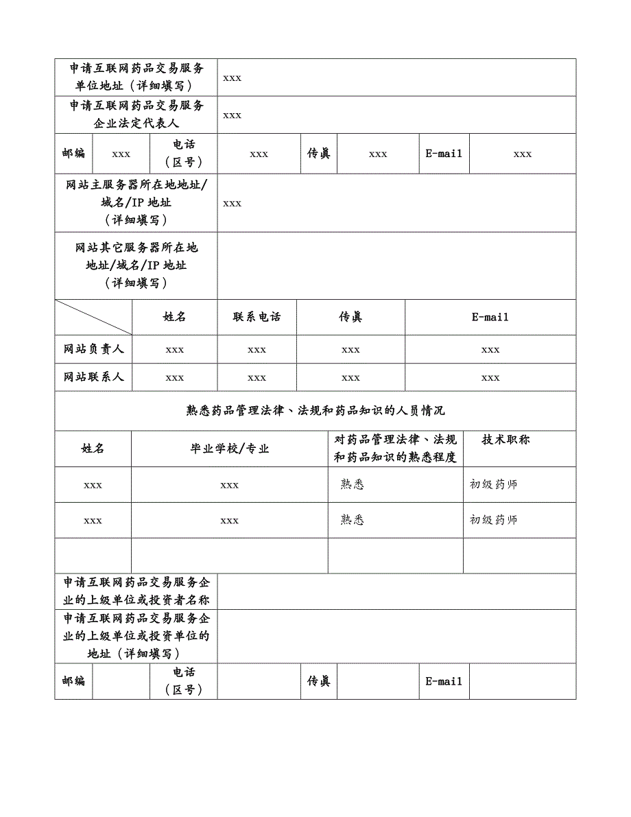 售后服务BC互联网药品交易服务资格证书申请_第4页