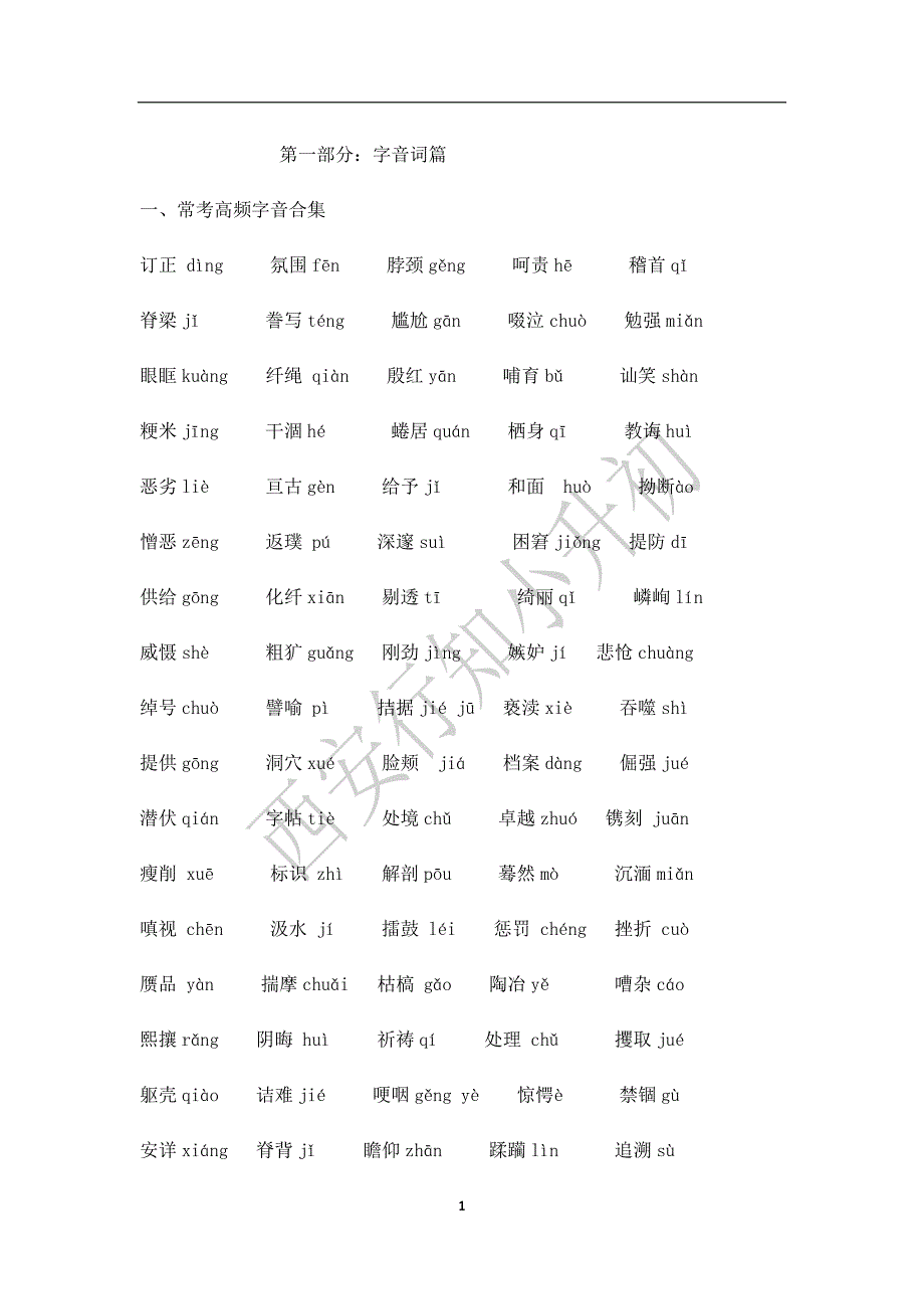 2020年整理小升初必记字词.doc_第1页