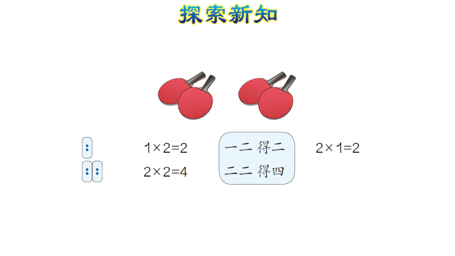 二年级上册数学课件－第3课时 2、3 的乘法口决%E3%80%80人教版(共13张PPT)_第3页