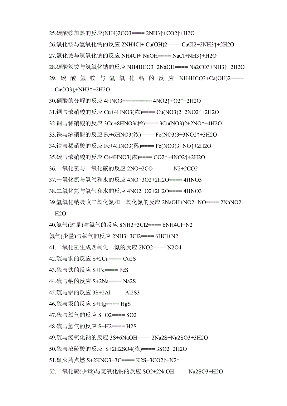 高中化学公式大全_第2页