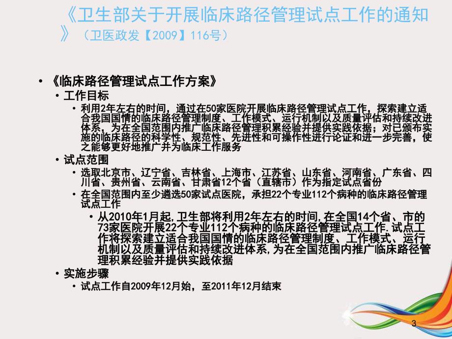 临床路径与合理用药幻灯片_第3页