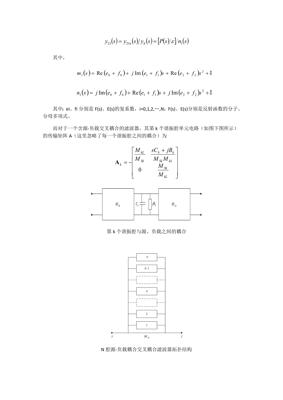 实验二源-负载耦合的交叉耦合滤波器设计与仿真设计_第3页