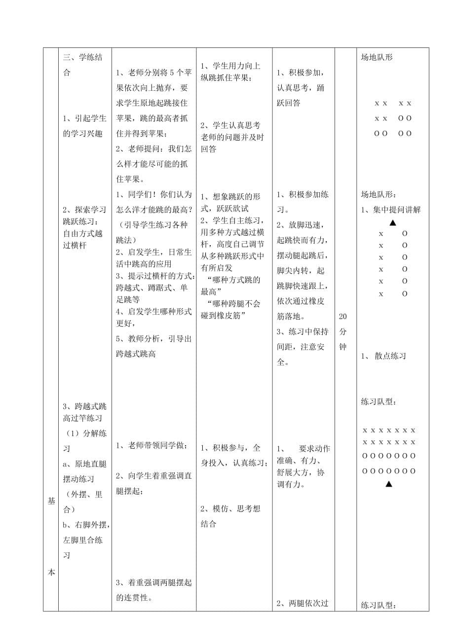 跨越式跳高教案_六年级-_第5页