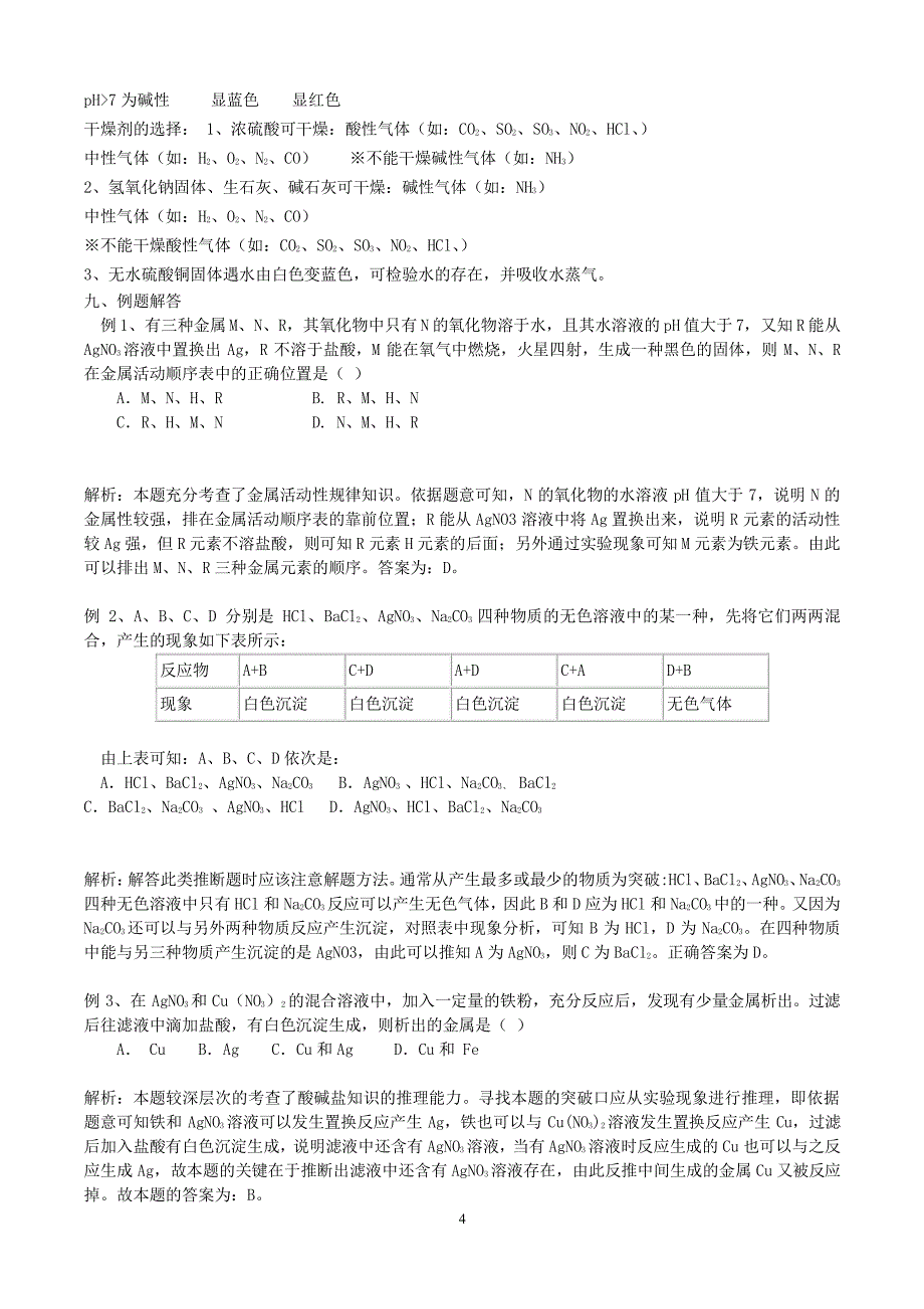 中考化学酸碱盐专题（2020年整理）.pdf_第4页