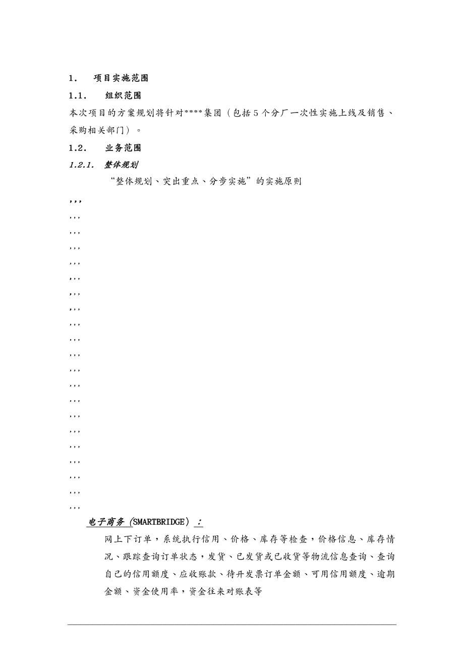 管理信息化信息化方案神州数码信息化项目实施方案1_第5页