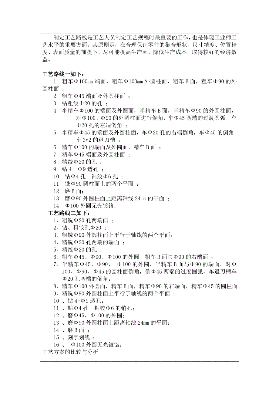 法兰盘机械制造工艺学课程设计报告书_第4页