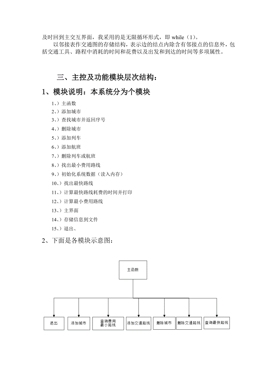 892编号全国交通咨询模拟系统实验报告_第4页