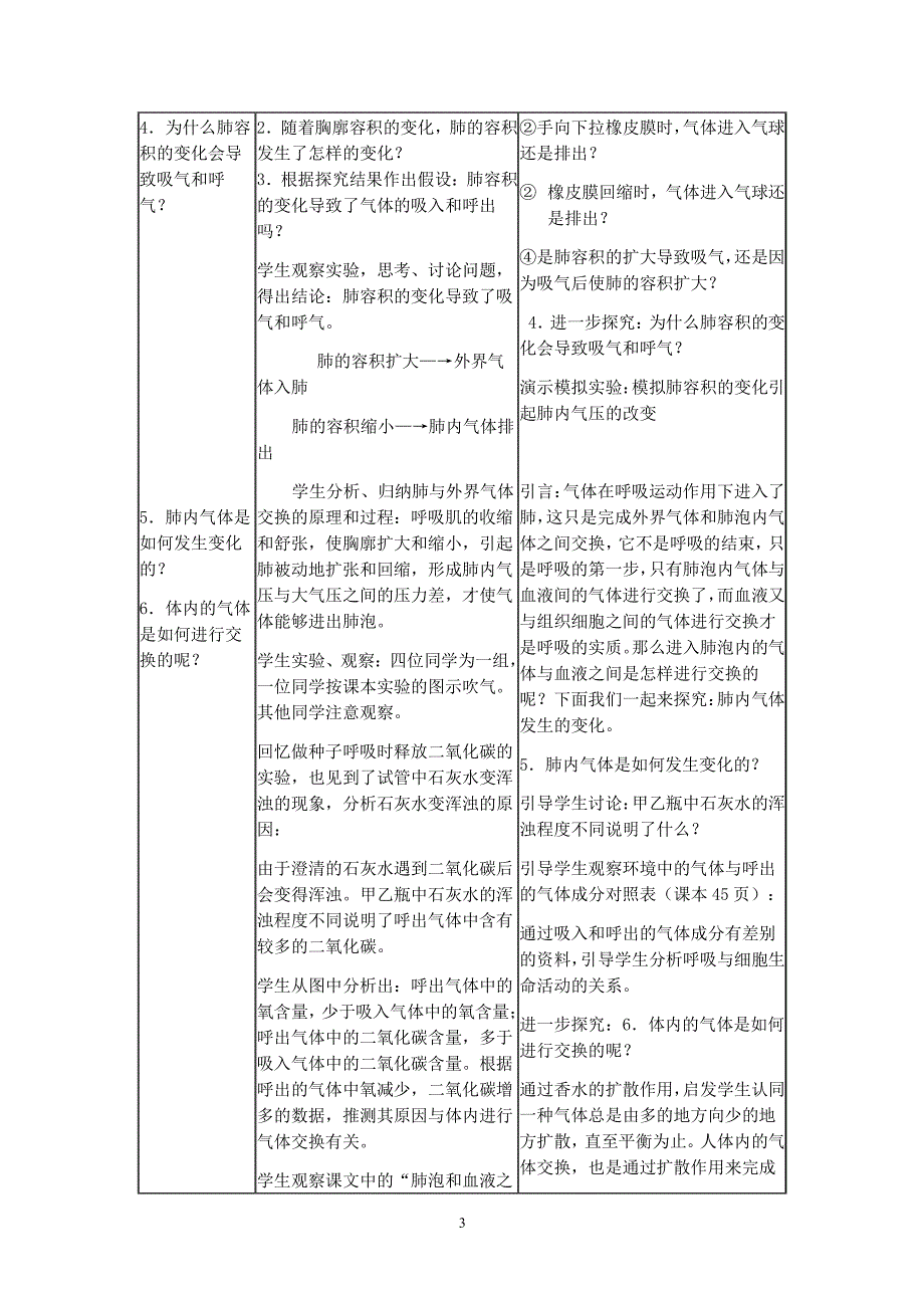 新课标人教版七年级生物下册全册教案（2020年整理）.pdf_第3页