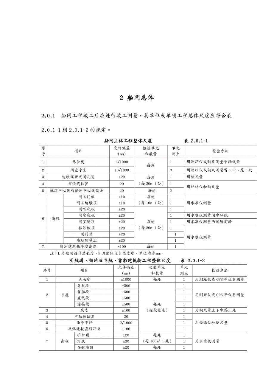 建筑工程质量 第篇船闸工程质量检验_第5页