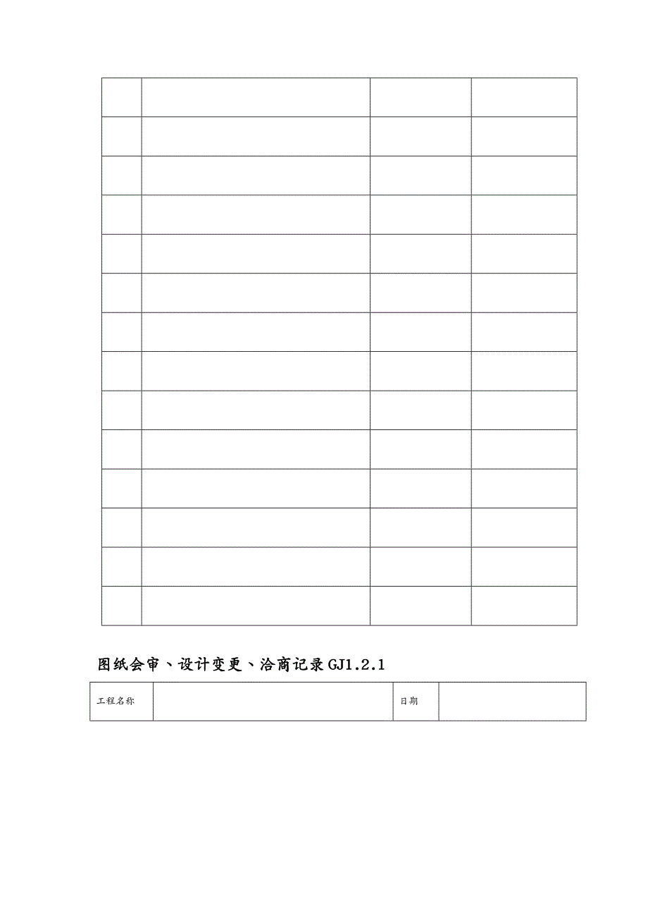 工程验收套表钢结构竣工验收资料表格完整及培训教材_第3页