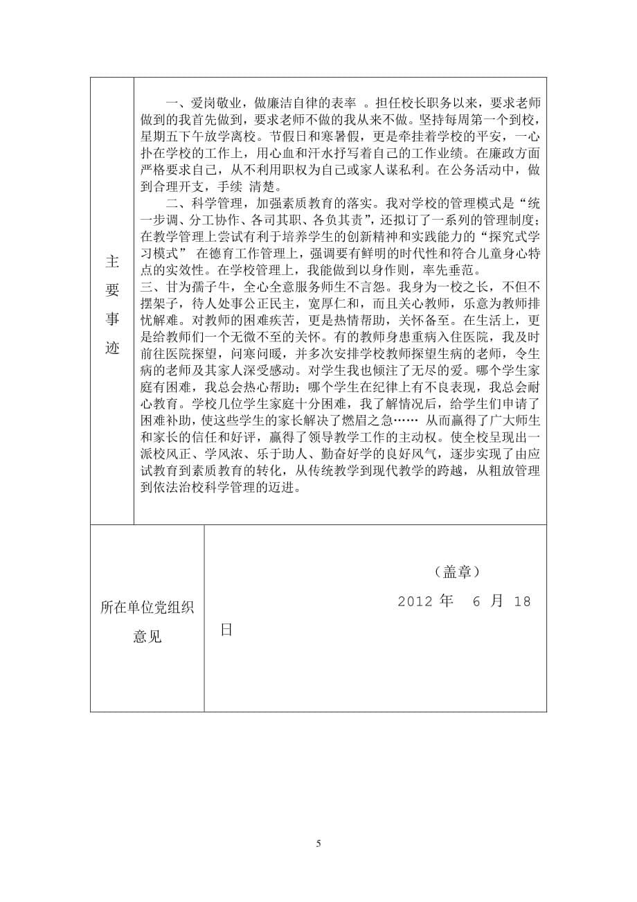 小学校长优秀党员先进事迹材料（2020年整理）.pdf_第5页